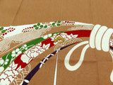 Kyoto Noren (Doorway curtain) 85 cm X 150 cm  - Noshime  - Beige - Free Shipping