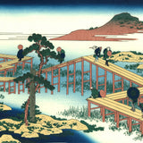 Katsushika Hokusai - #006 - Mikawa No Yatsyhashi Kozu - Free Shipping