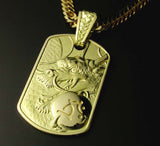 Saito - Rise Dragon-L Gold Pendant Top (18Kt Gold)