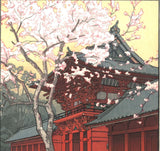 Yoshida Toshi - #014001  Hie Jinjya (Hie Shrine) - Free Shipping