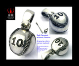 Saito - Baseball Pendant top (Silver 925) w/ Genuine Diamond (0.035ct)