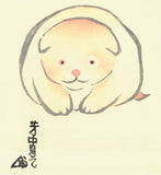 Nakamura Houchu - Inukoro  狗子 (three puppies) - Free Shipping