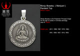 Saito - Monju Bosatsu Pendant Top (Silver 950)