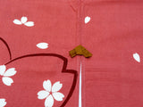 Kyoto Noren (Doorway curtain) 85 cm X 150 cm  - The scattered Sakura - Free Shipping