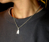 Saito - Ann Shape Silver Pendant Top (Silver 925)