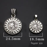 Saito - New Dragon Crest Emblem Silver Pendant Top　