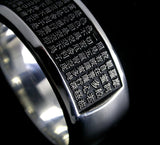Saito - Heart Sutra Slim Silver Ring (Silver 950)