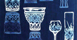 Kenema - Kiriko Glass  (The dyed Tenugui)