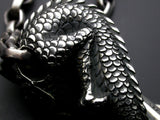 Saito - Rise Dragon & Fudo Myo-o's Sword Silver 925 Pendant Top