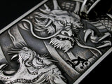 Saito - Rise Dragon - R & Tiger Silver 950 Pendant