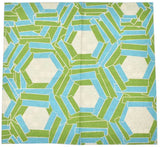AtarashikiInishie -  Double-Sided Dyeing - Kikkou light Green - Furoshiki (Japanese Wrapping Cloth)