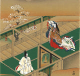 Tosa Mitsuoki - Genji monogatari #16 Hananoen (The Tale of Genji - Hananoen) - Free Shipping