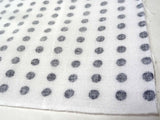 10 Units of Mameshibori - (Navy dot) Japanese Tradition Cotton Towel (Tenugui) 33 x 86 cm  (The dyed Tenugui)