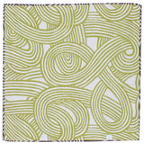 Isamonyou -  Double-Sided Dyeing Musubi Purple/Light Green- Furoshiki (Japanese Wrapping Cloth)