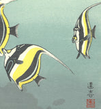Yoshida Toshi - #015506 Hawaii no Sakana (B)  (Hawaiian Fishes,B)  - Free Shipping