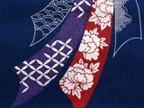 Kyoto Noren (Doorway curtain) 85 cm X 150 cm - Noshime  - Navy - Free Shipping