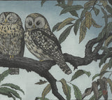 Yoshida Toshi - #017001 Fukuro (Two Owls) - Free Shipping