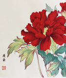 Tanigami Konan (1879~1928) -  Botan  牡丹 (Peony)「東鏡」 - Free Shipping　　