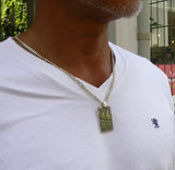 Saito - New Calligraphy  Ryujyo Rinshin Pendant top (Silver 950)