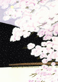 Kato Teruhide - #039 Cherry Blossom at Arashi Yama - Free Shipping