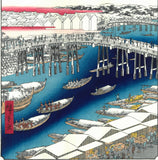 Utagawa Hiroshige - No.001 Nihonbashi: Clearing after Snow 日本橋雪晴  - One hundred Famous View of Edo - Free Shipping
