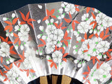 Kyoto Kazari Sensu - #35 Many Flowers - Length - 28.7 cm (11.29") - Free Shipping