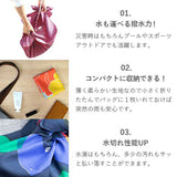 Takehisa Yumeji - Aqua Drop (Water repellent finish)  - Tsubaki Moss Green アクアドロップ竹久夢二  つばき モスグリーン (撥水加工) - Furoshiki   100 x 100 cm