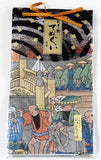 Ukiyoe Tenugui - Oedo Nihonbashi by Hiroshige - (Japanese Tenugui)
