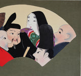 Kamisaka Sekka - #16 Rokkasen (Six Poets)  - Free Shipping