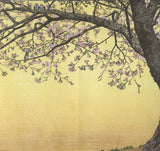 Yoshida Toshi - #017003  Sanbu zaki (Cherry Blossoms) - Free Shipping