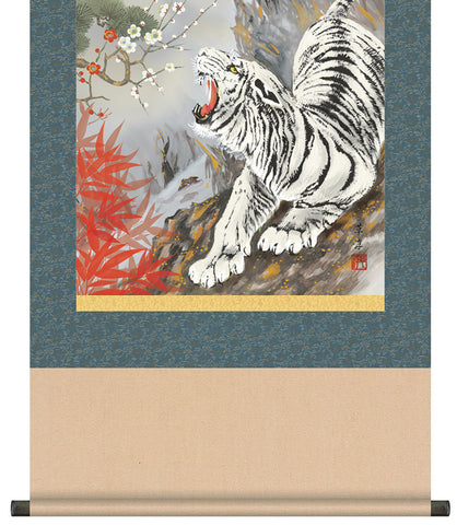 Sankoh Kakejiku -H29D5-065 - Ryu Ko Reihou Sanyuzu (Fierce tiger 