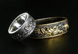 Saito - Rise Dragon in the Sea Silver Ring (Silver 925)