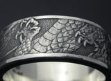 Saito - Rise Dragon - L Silver Ring ( 950 Silver )