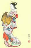 Uemura Shoen - #09 Edo Bijin  (江戸美人)    ( Beautiful Woman)