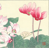 Tanigami Konan (1879~1928) -  Cyclamen - Free Shipping　　