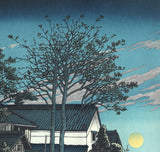 Kawase Hasui - HKS-15 Itako no Yu  (Evening at Itako) - Free Shipping