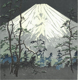 Okada Koichi - #P5 Hakone kaido no Fuji (The view of Mt.Fuji from Hakone Kaido) (箱根街道の富士) - Free Shipping