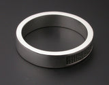 Saito - Heart Sutra Extra  Slim Silver Ring (Silver 950)