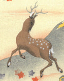 Ogata Korin - #7 Shika no Zu (Deer) - Japanese Woodblock Print - Free Shipping