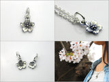 Saito - Sakura Silver Pendant top (Silver 925) Large with 50 cm silver chain