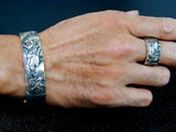 Saito - Rise Dragon W/Bonji Silver Ring (Silver 950)