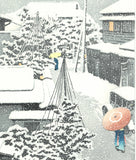 Kawase Hasui - #HKS-16  Daichi no Yuki (Snow at Daichi) - Free Shipping