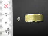 Saito - Heart Sutra Slim Gold Ring (18Kt Gold)　