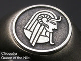 Saito - Egyptian motif Cleopatra - Queen of the Nile Amulet Silver Ring