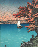Kawase Hasui - #HKS-13  Nikko Chuzenji ko  (Lake Chuzenji, Nikko) - Free Shipping