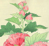 Kawarazaki Shodo - F081 Tachi Aoi (Hollyhock) - Free Shipping