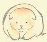Nakamura Houchu - Inukoro  狗子 (three puppies) - Free Shipping