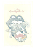 The Rolling Stones　富嶽大舌景～青舌～    Aojita (Limited Edition 100 Sheet only) - Shipping Free