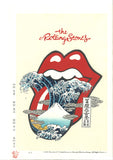 The Rolling Stones　富嶽大舌景～赤舌～    Akajita (Limited Edition 200 Sheet only) - Shipping Free