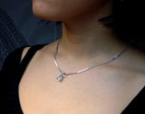 Saito - Lotus Flower Silver Pendant top (Silver 925)